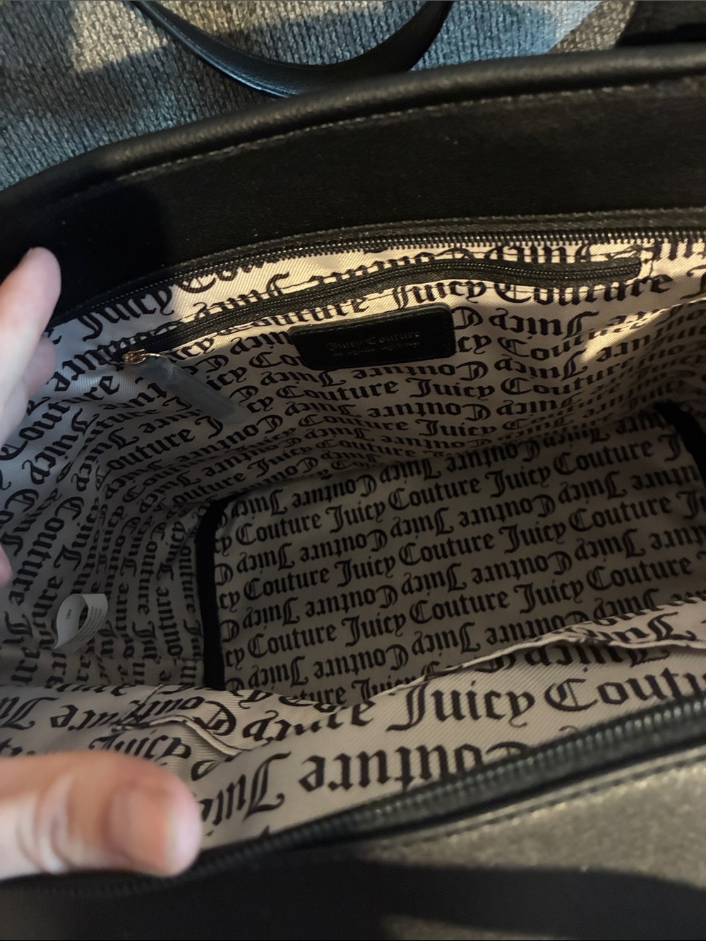 Juicy Couture Liquorice Juicy Renaissance Tote NWT - Picture 5 of 8